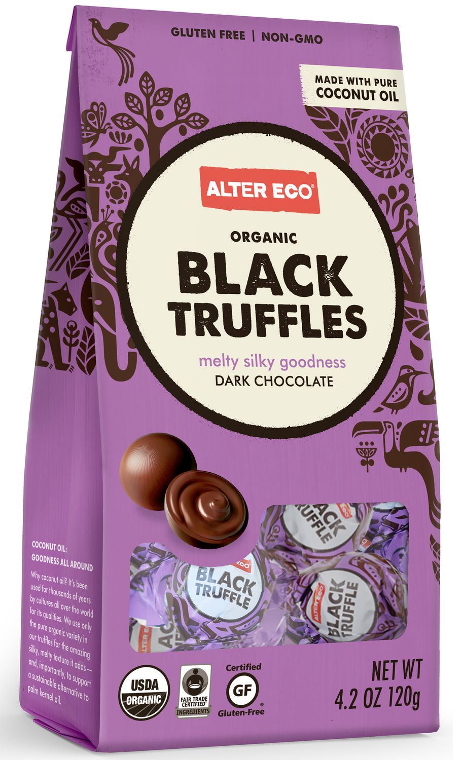 Alter Eco Chocolate Black Truffles 10pk Walmart Canada