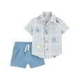 thumbnail image 1 of Carter's Child of Mine IB 2PC Short Set - Blue Beach, 1 of 2