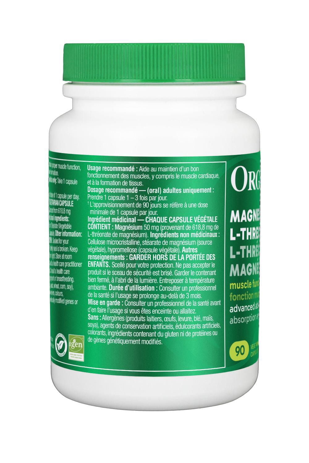 MAGNESIUM L-THREONATE 90VCAP