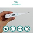 thumbnail image 3 of wellworks™ Digital & Clinical Thermometer, 3 of 6