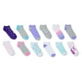thumbnail image 1 of George Girls' Low-Cut Socks 12-Pack, 1 of 1