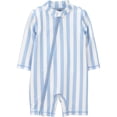 thumbnail image 1 of Carter's Child of Mine IB 1PC Swimsuit - Blue Stripe, 1 of 2