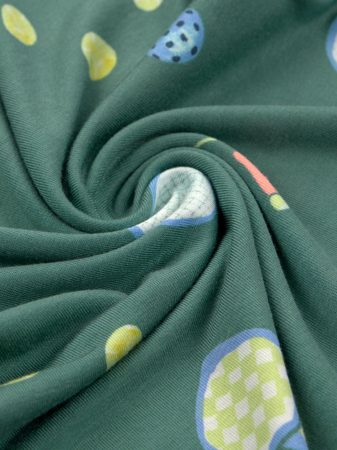 Pyjama deux pièces Carter's Child of Mine - Vert (motif raquettes de squash)