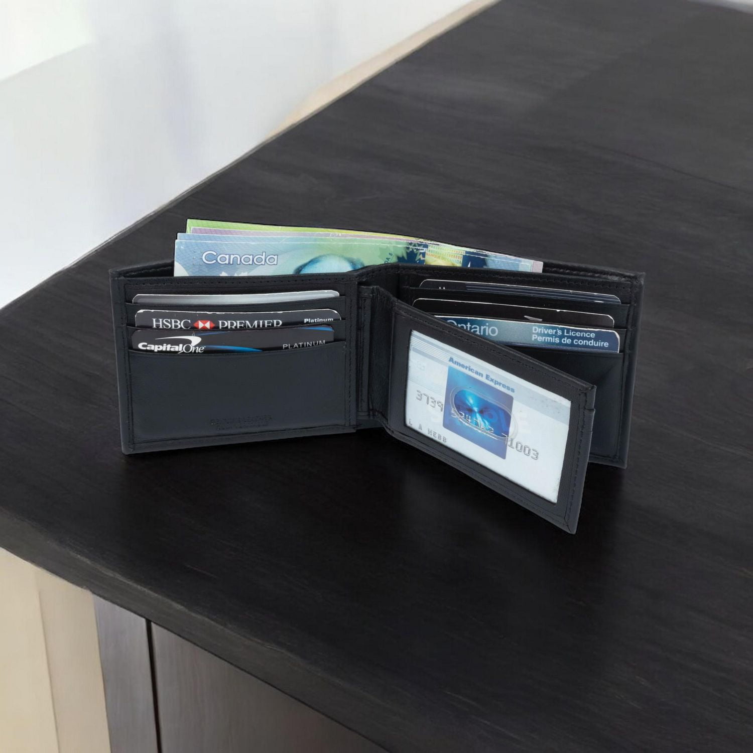 R70 Portefeuille Fin À Languette Gr, Anti-Rfid Portefeuille fin.