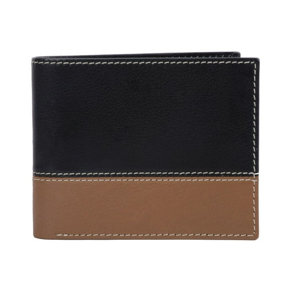 R70 2 Tone Slim Fold  W/ 3 Wings Fixed, 4 Id Windows, 2 C/C Slots With Rfid