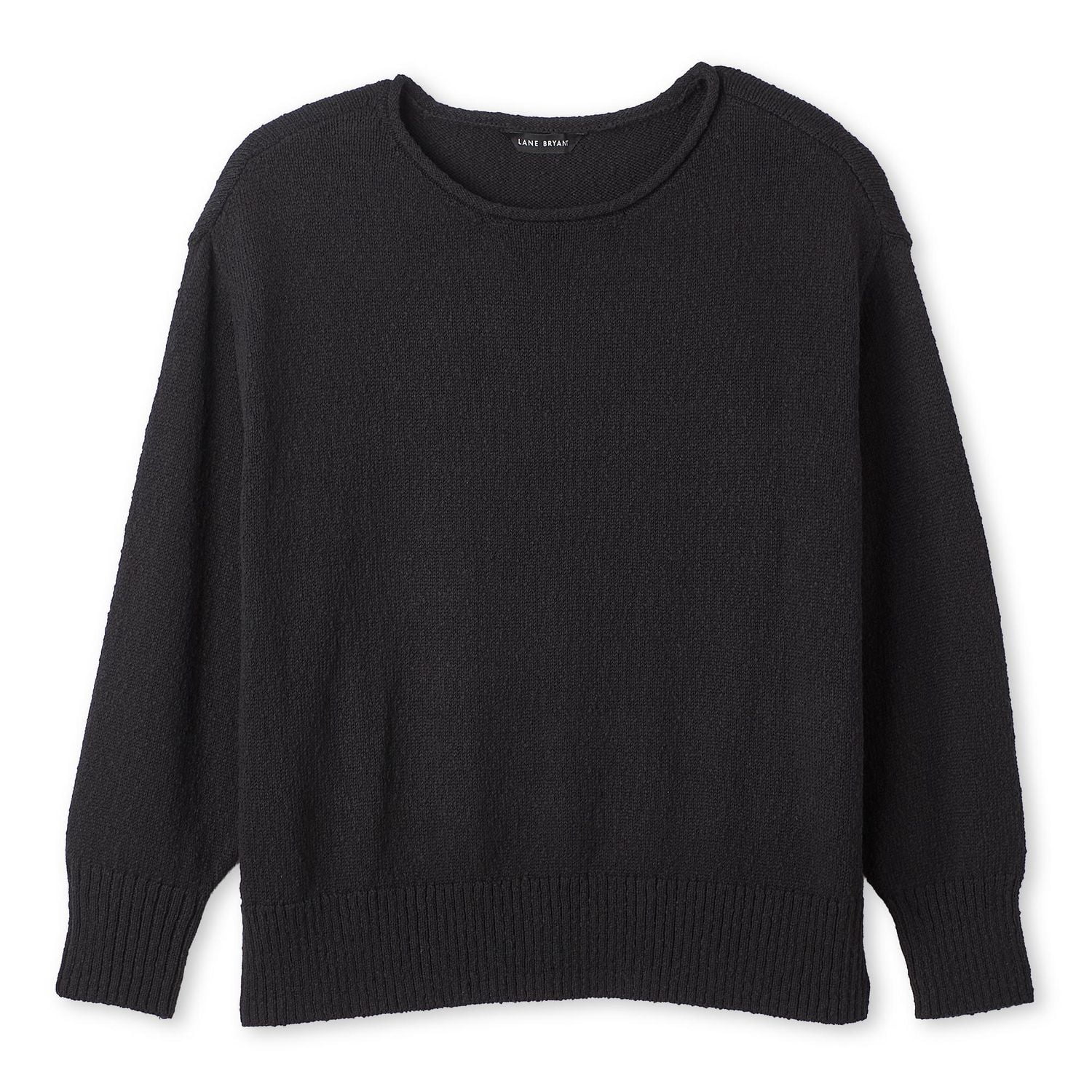 Lane Bryant Women's Plus Round-Neck Sweater