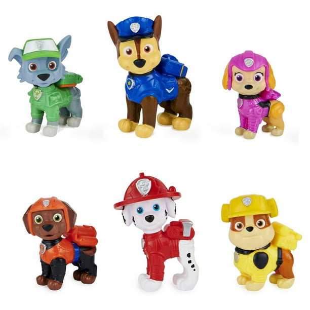PAW Patrol, Movie Pups Gift Pack with 6 Collectible Toy Figures, Kids Toys  for Ages 3 and up 