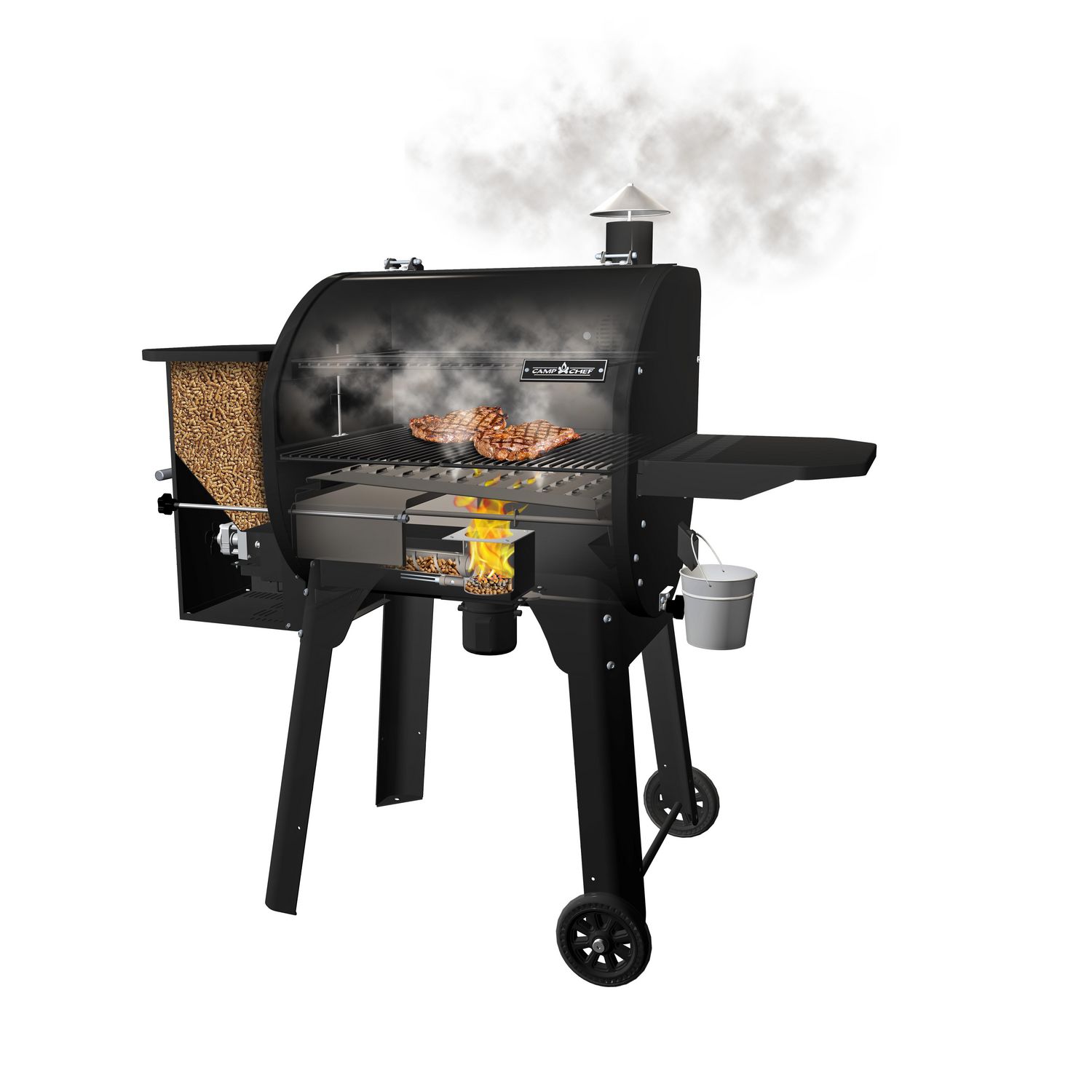 Camp Chef SmokePro SG 24 Pellet Grill Black PG24SG Walmart.ca