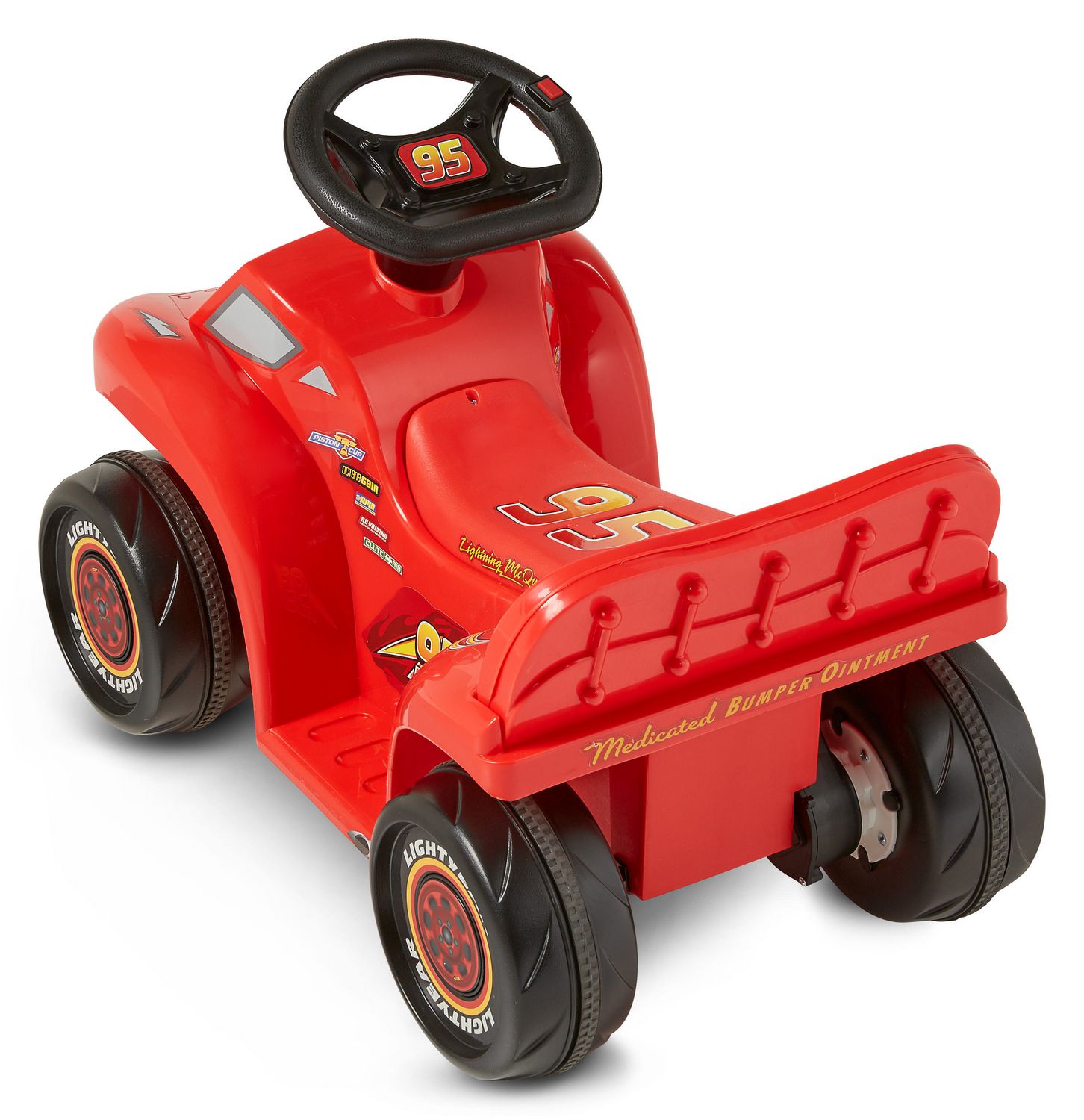 6v cars 3 store lightning mcqueen quad