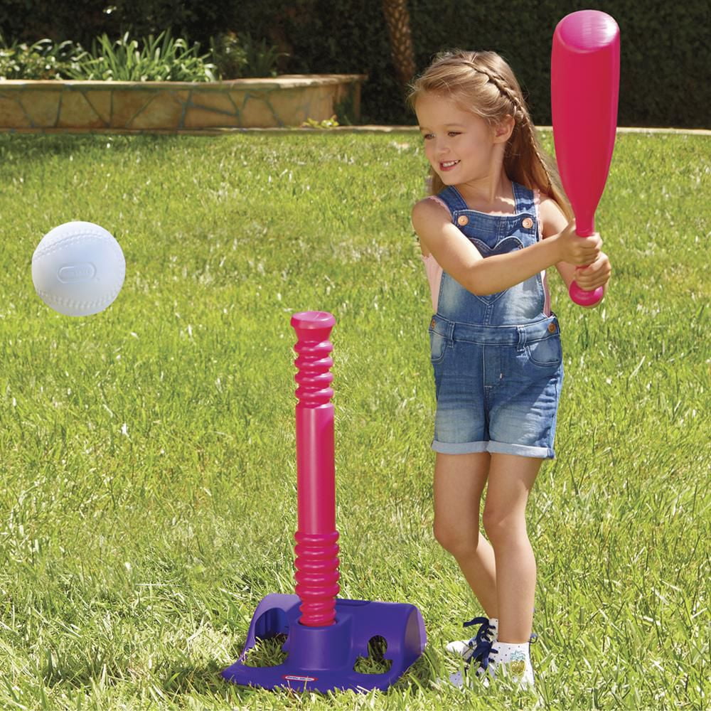 Little tikes t ball set clearance pink