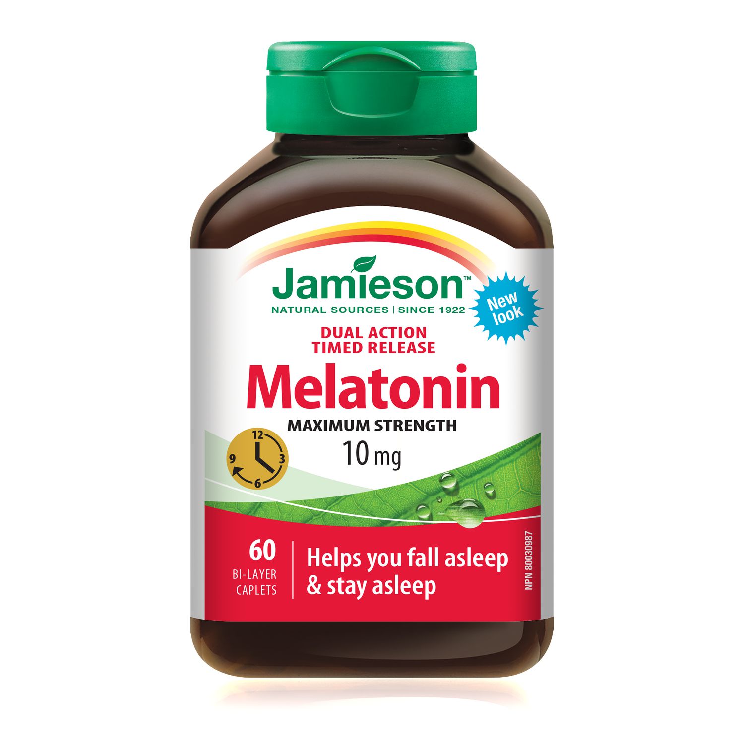 Jamieson Maximum Strength Dual Action Timed Release Melatonin Caplets