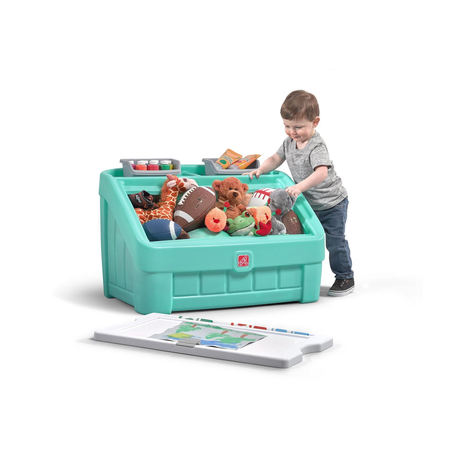 step 2 in 1 toy box