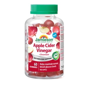 Jamieson Apple Cider Vinegar Gummies, 500 mg, 60 Count