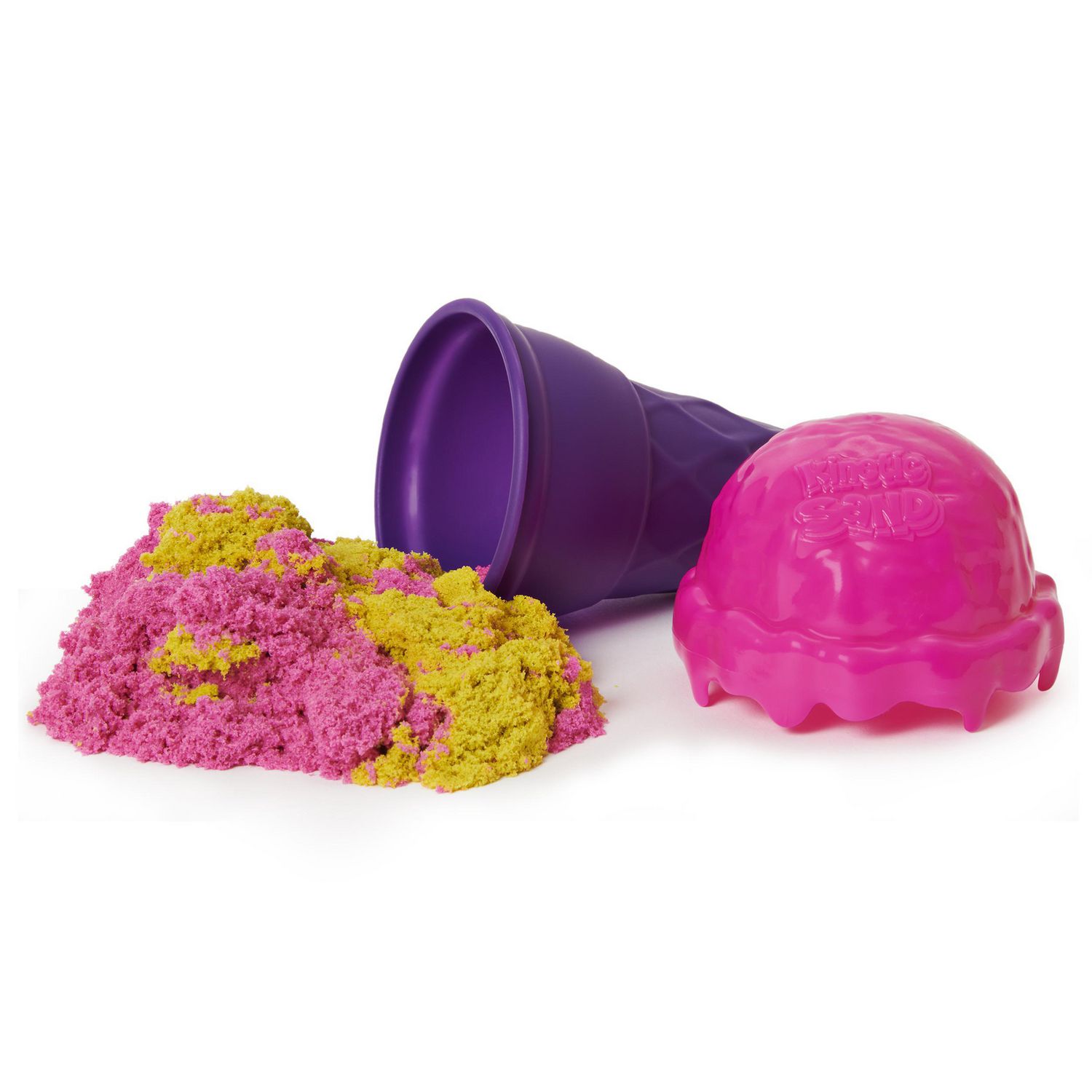 Kinetic Sand Scents, 4oz Ice Cream Cone Container with 2 Colors of  All-Natural Scented Kinetic Sand (Styles May Vary) | Walmart Canada