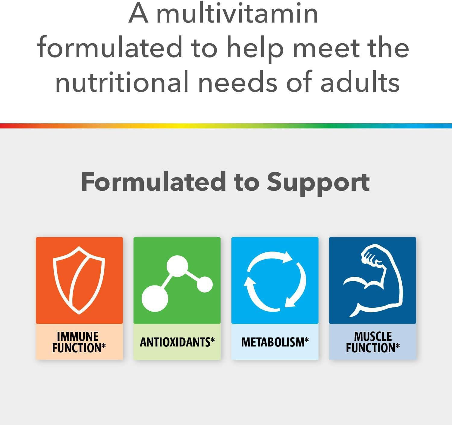 Supplément complet de vitamines et de minéraux multiples Forte Essentiels de Centrum pour adultes