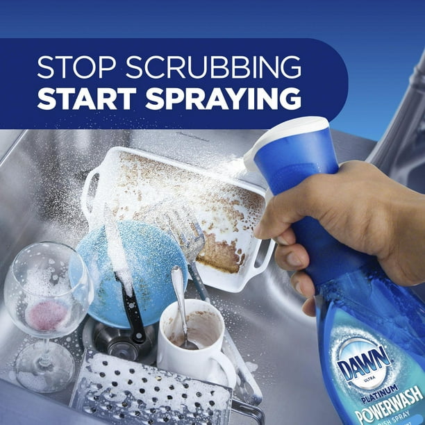 Dawn Fresh Scent Platinum Powerwash Dishwashing Liquid Dish Soap Spray -  16oz