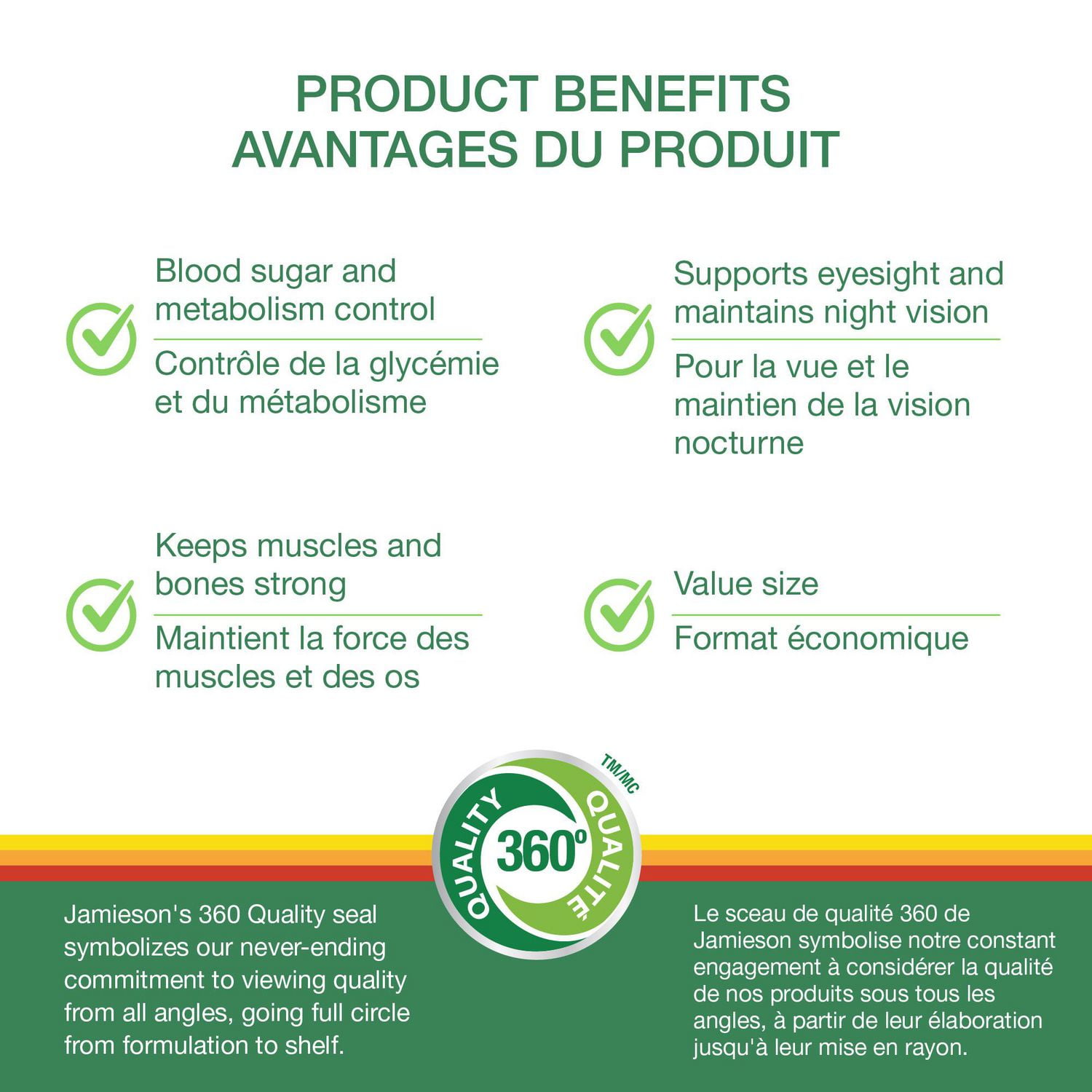 Jamieson Multivitamine complète à 100 % pour hommes 50+ format économique 160 comprimés