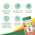 thumbnail image 4 of Jamieson Vitamin E Gummies with Vitamin C, 100 IU, Peach Mango Flavour, 70 Count, 4 of 7