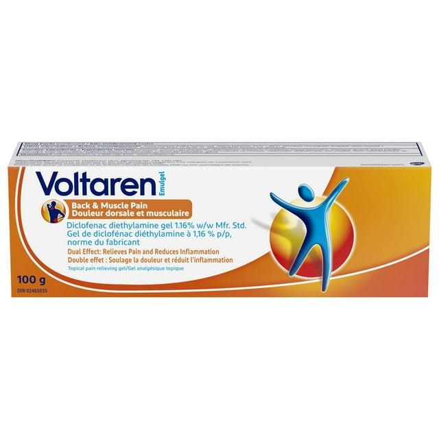 Voltaren Emulgel Back & Muscle Pain, 100g