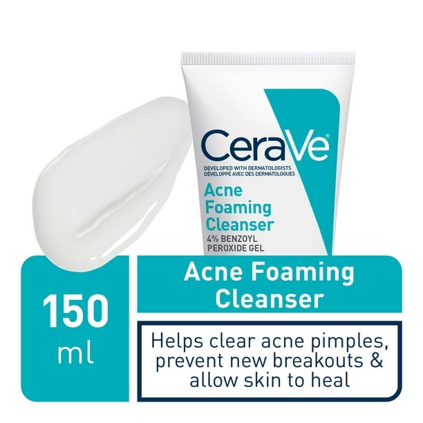 CeraVe Acne Foaming Cream Face Cleanser 150ml