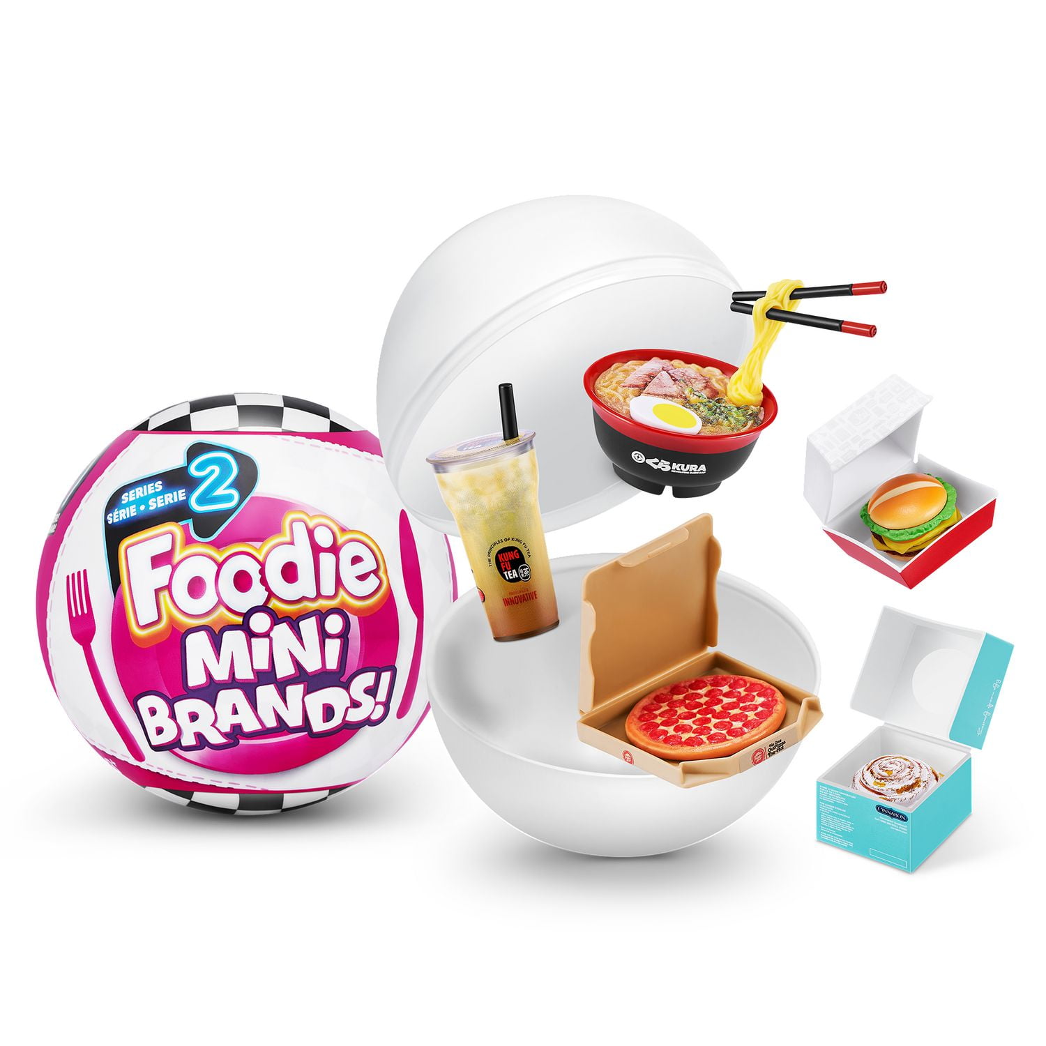Mini Brands Series 4- AD#2- Dollhouse Barbie Accessories- Miniature  Groceries