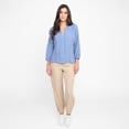 thumbnail image 2 of Devoted Women's, Crinkled Blouse Sizes XS-XL, 2 of 4