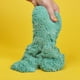 Kinetic Sand, Sachet de 907 g de sable scintillant Turquoise scintillant entièrement naturel à écraser, mélanger et sculpter – image 3 sur 5