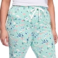 thumbnail image 4 of George Women's Plus Peached Pajama Pant, 4 of 6
