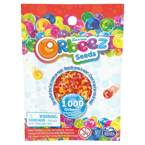 Orbeez, Fiery Color Seed Pack with 1,000 Orbeez Seeds to Grow, for
