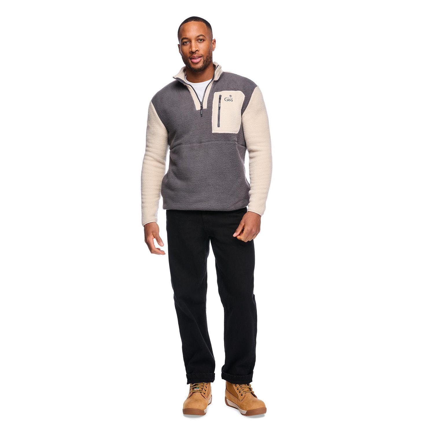 Canadiana x RCGS Men's Mock-Neck Pullover