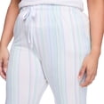 thumbnail image 4 of George Women's Plus Peached Pajama Pant, 4 of 6