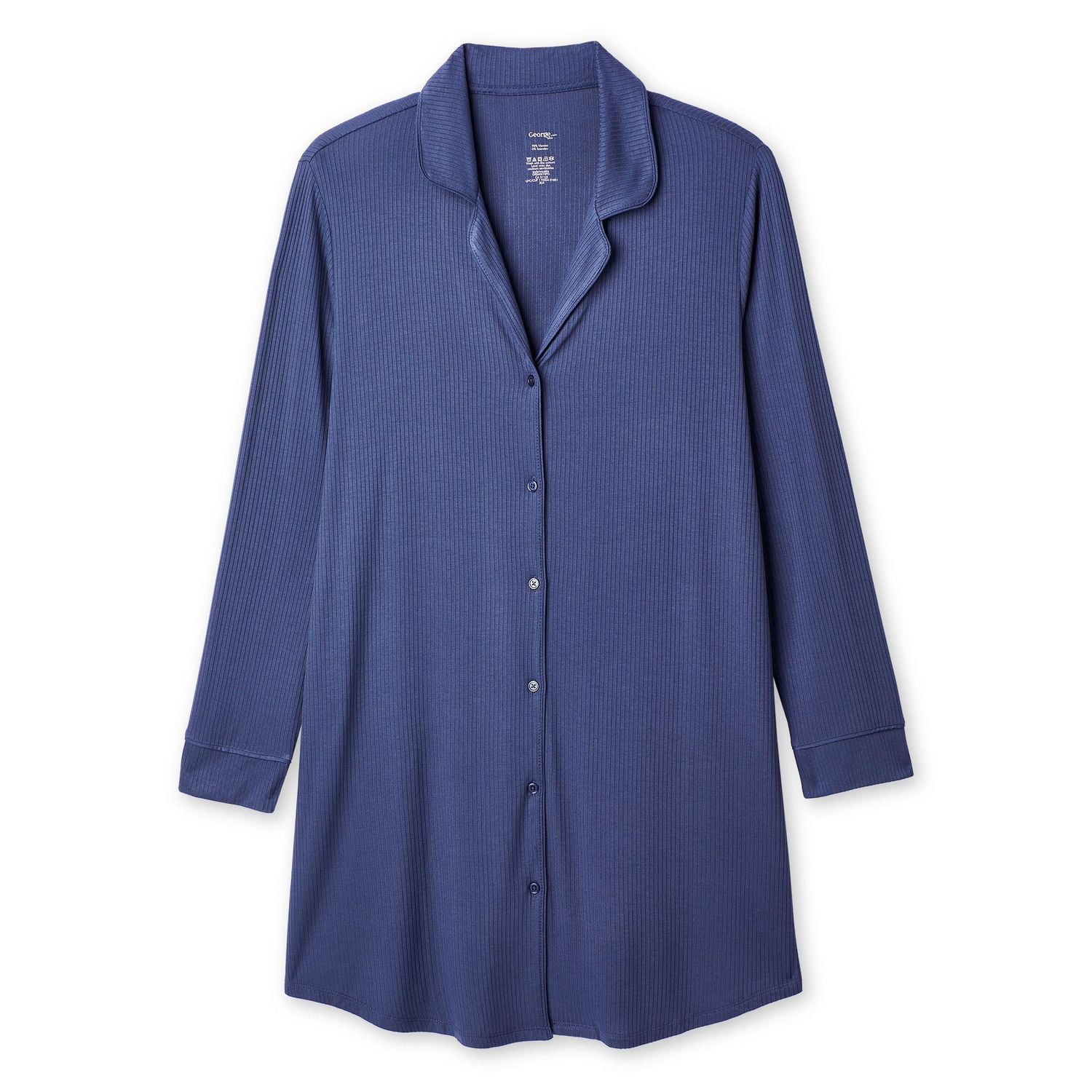 George Women's Plus Rib Nightshirt