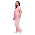 thumbnail image 2 of George Women's Plus Two Piece Pajama Set, 2 of 6