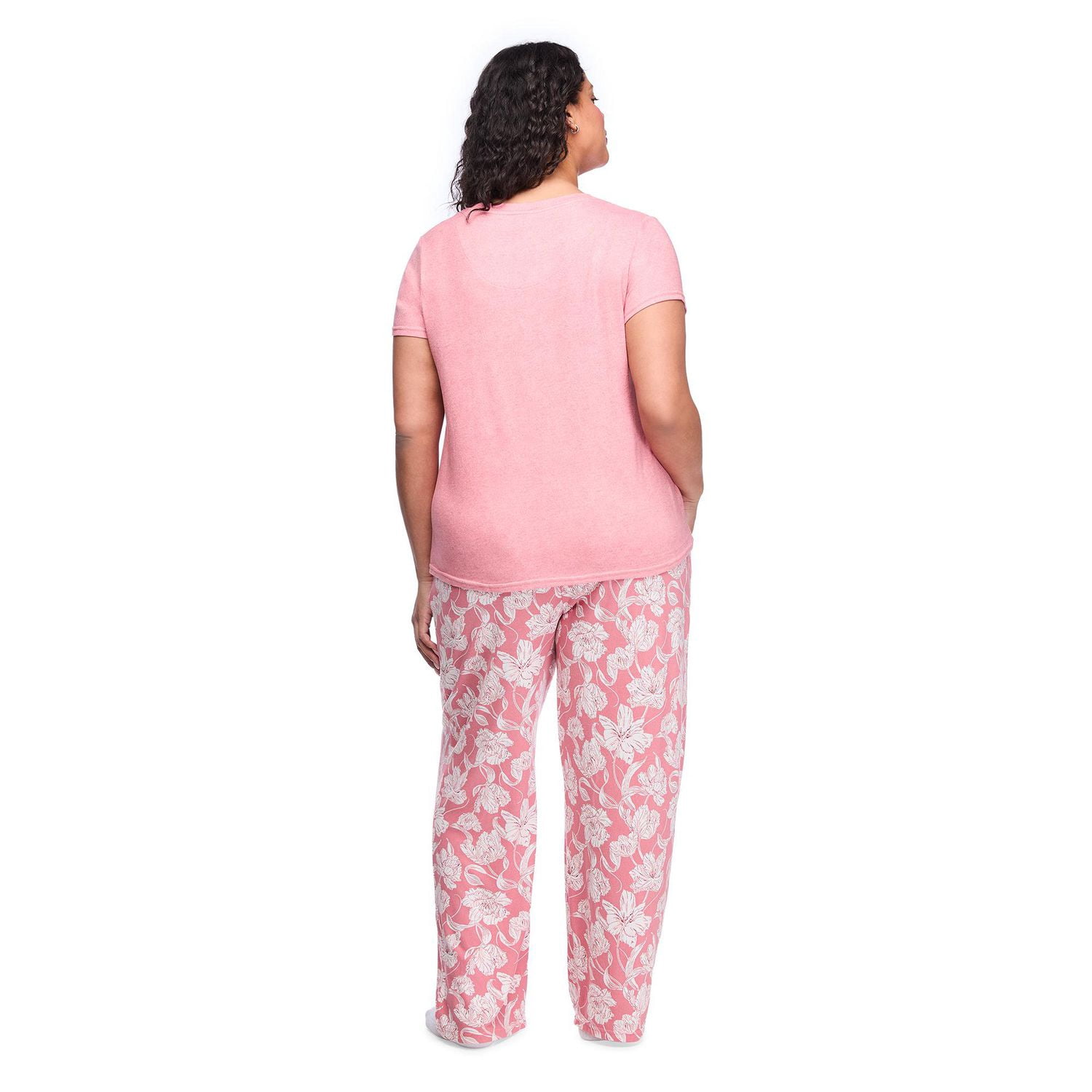 George Women's Plus Two Piece Pajama Set