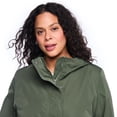 thumbnail image 4 of George Women's Plus Hooded Rain Coat, 4 of 6