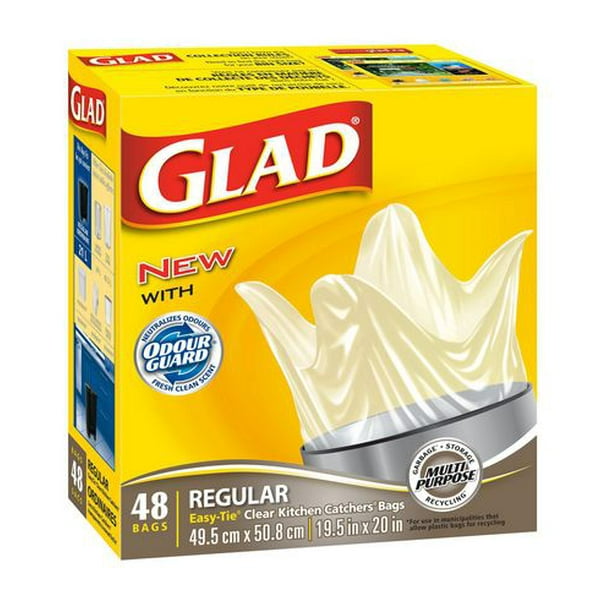 EasyTie® Regular Clear Kitchen Catchers® Bags 48 Ct Walmart.ca