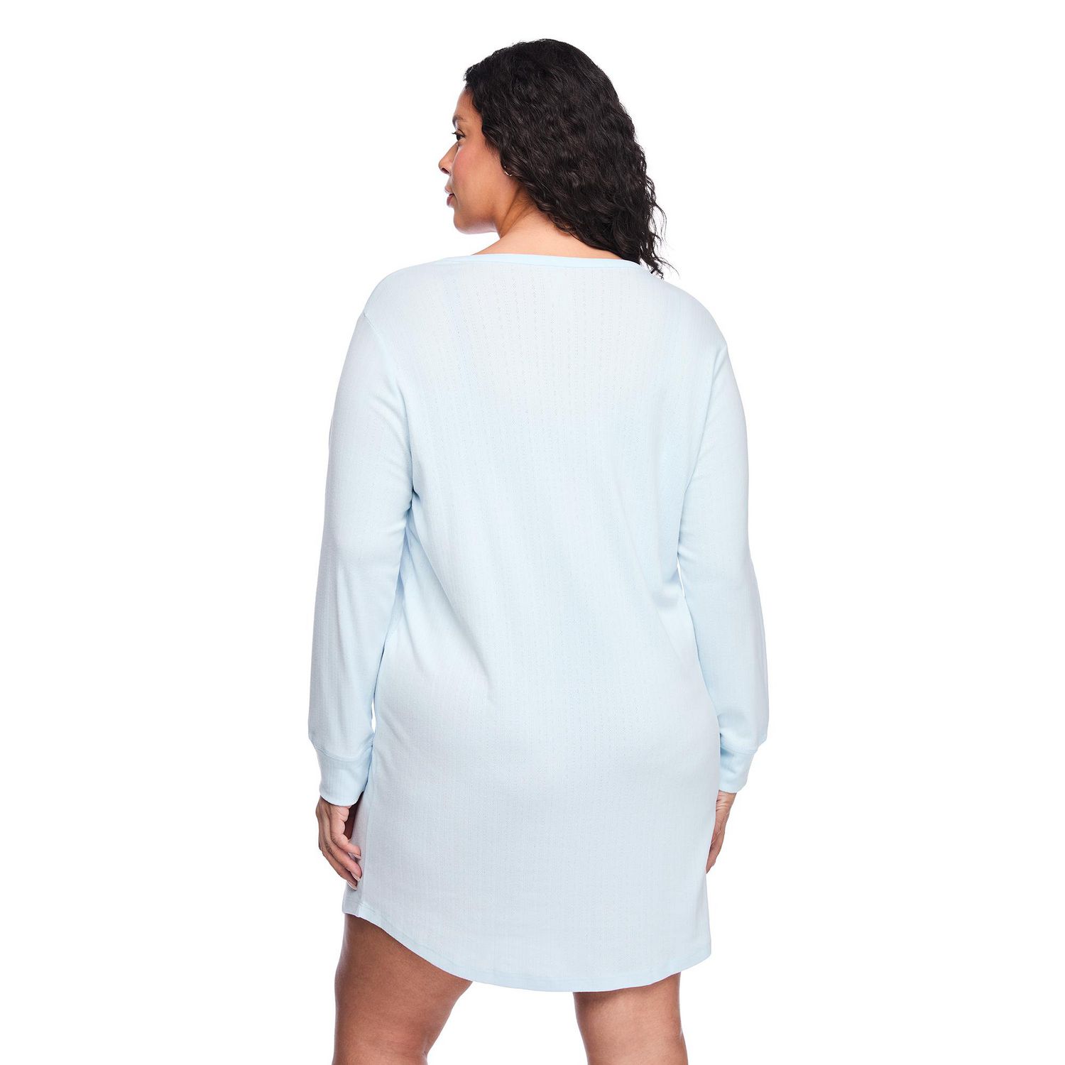 Chemise de nuit henley George Plus pour femmes