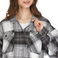 thumbnail image 4 of No Boundaries Women's Shacket, 4 of 5