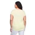 thumbnail image 3 of George Women's Plus V-Neck Sleep T-Shirt, 3 of 6