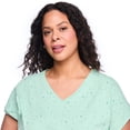 thumbnail image 4 of George Women's Plus V-Neck Nightshirt, 4 of 6