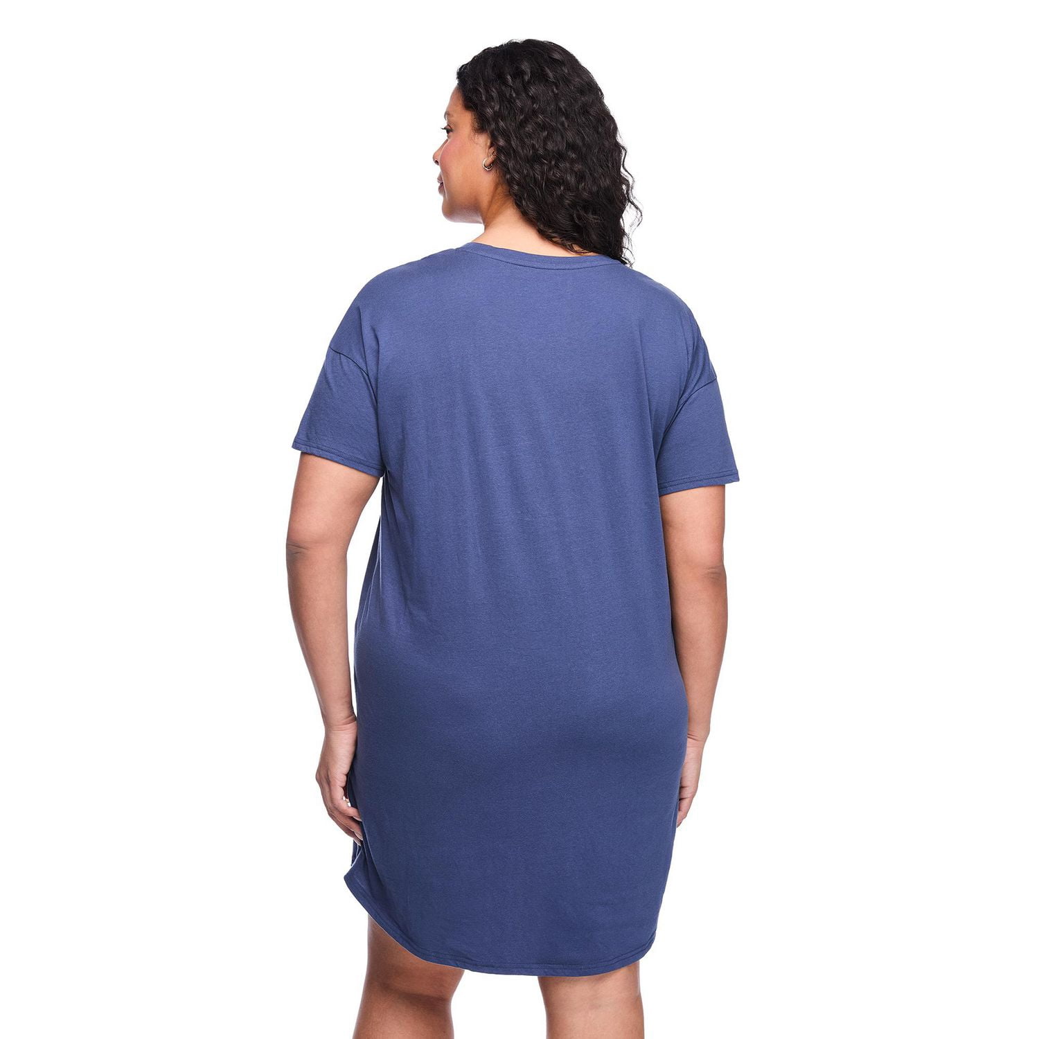 George Women's Plus Crew-Neck Nightshirt