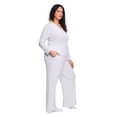 thumbnail image 2 of George Women's Plus Two Piece Pajama Set, 2 of 6