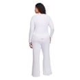 thumbnail image 3 of George Women's Plus Two Piece Pajama Set, 3 of 6