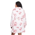 thumbnail image 3 of George Women's Plus Plush Robe, 3 of 6