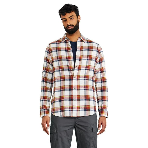 George Mens Flannel Shirt Walmart Ca