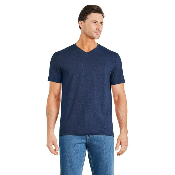 George Men's Stretch V-Neckline Tee - Walmart.ca