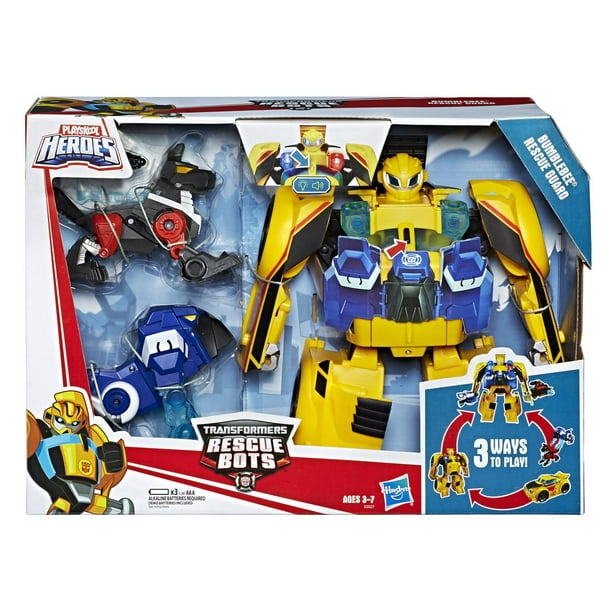 Playskool Heroes Transformers Rescue Bots - Bumblebee garde de sauvetage