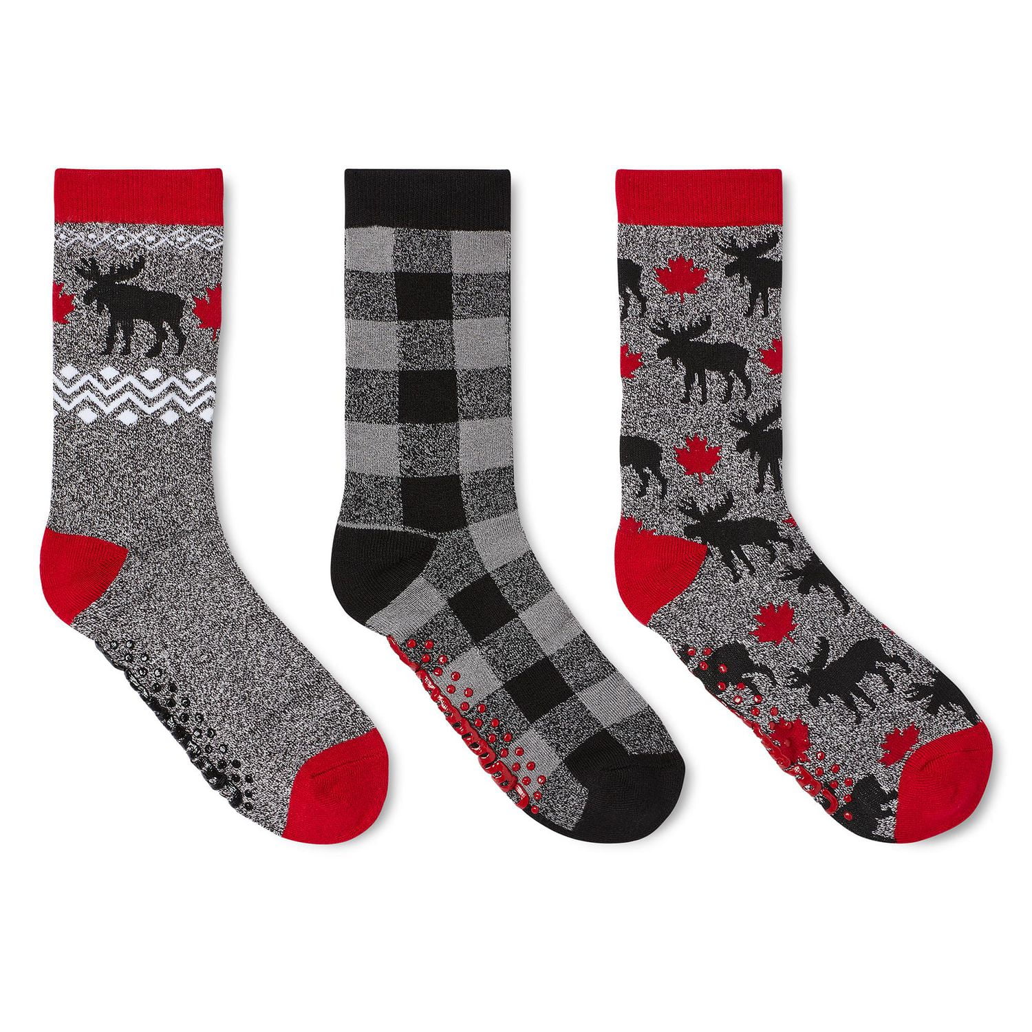 Canadiana Men's Crew Socks 3-Pack