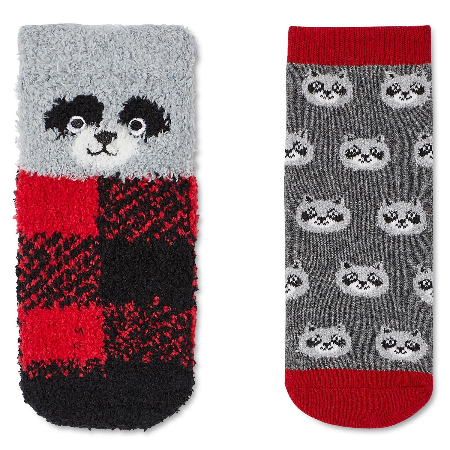 Lot de 2 paires de chaussettes isothermes Canadiana unisexes pour tout-petits