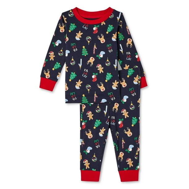 George Baby Boys' Cotton Pajamas 2-Piece Set - Walmart.ca